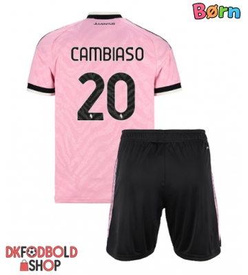 Juventus Andrea Cambiaso #20 Udebanesæt Børn 2026-27 Kort ærmer (+ korte bukser)